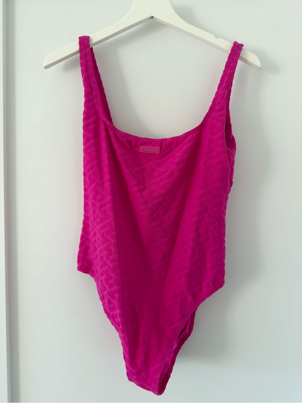 Versace Fuchsia Pink Kids One-Piece Bodysuit